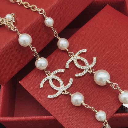 Chanel Brass Heart Necklace
