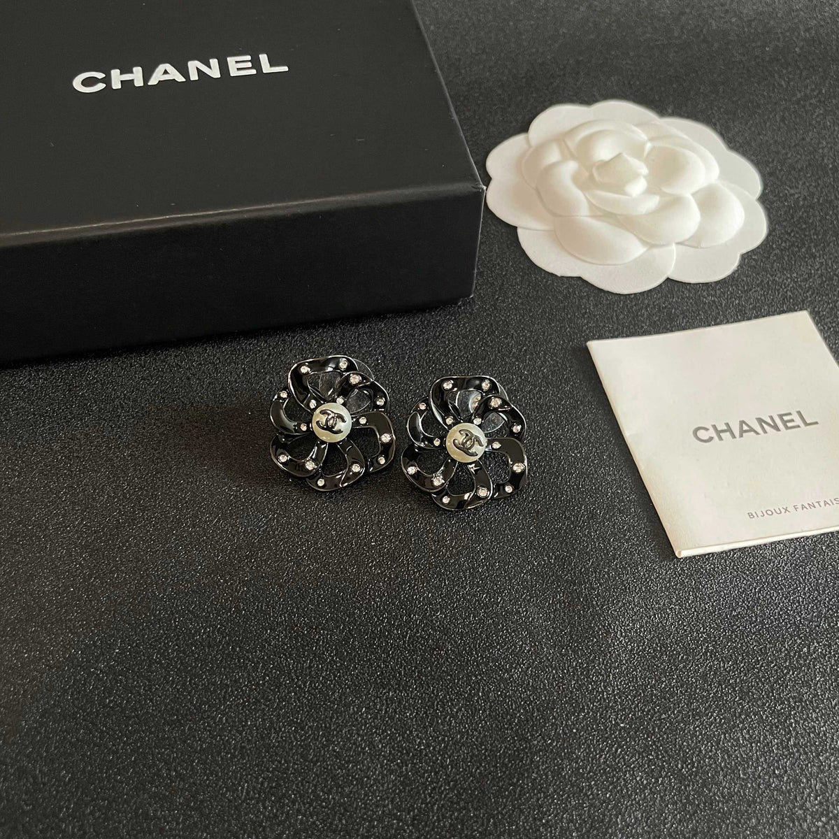 Chanel Openwork Earrings