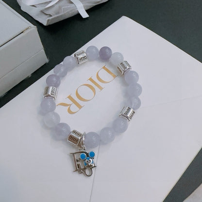 Dior Sterling Silver Vintage-Finish Bracelet