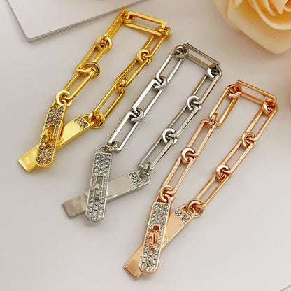 Hermes Silver Brass Bracelet