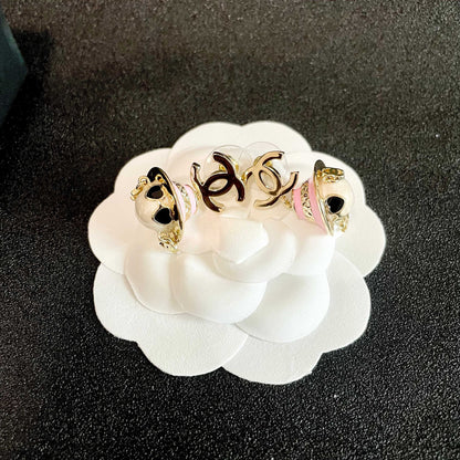 Chanel Heart Earrings