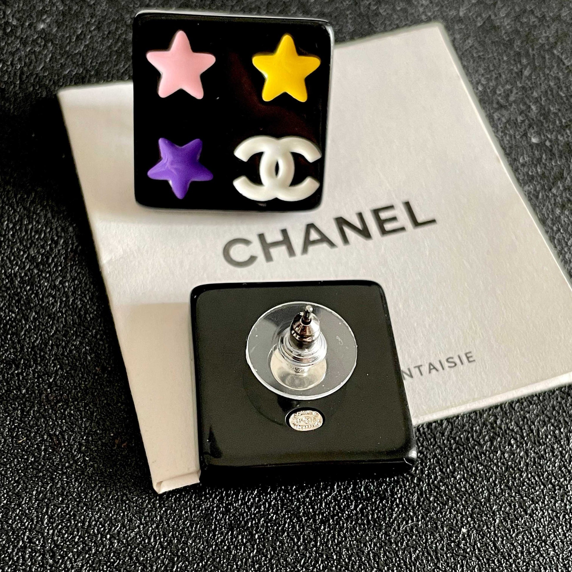 Chanel Star Earrings