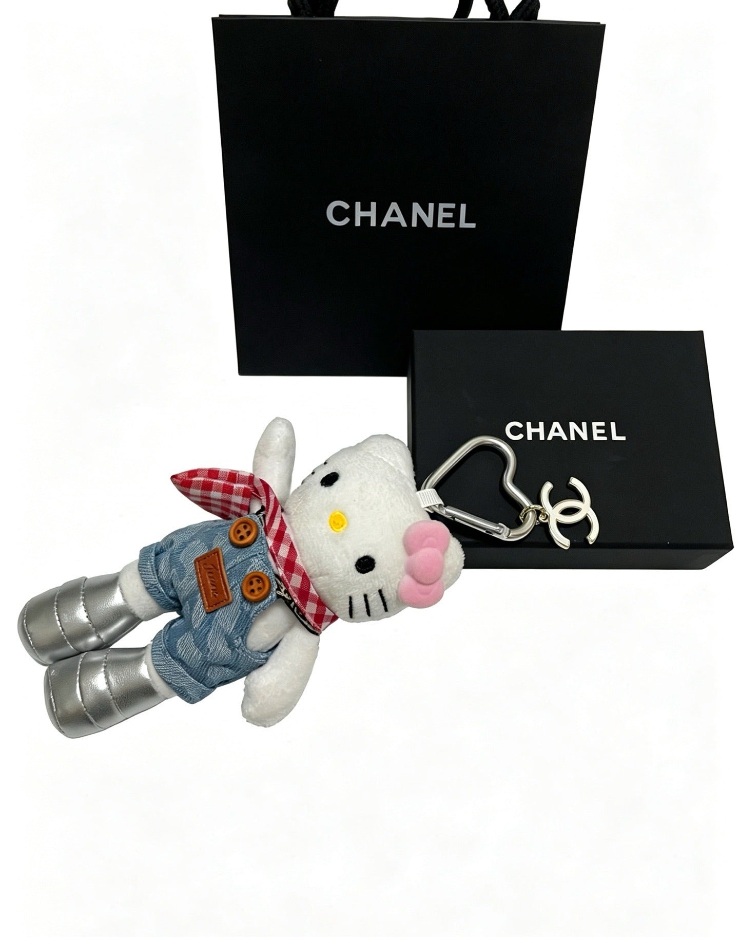 Chanel Vintage-Finish Keychain