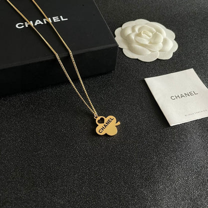 Chanel Logo Necklace
