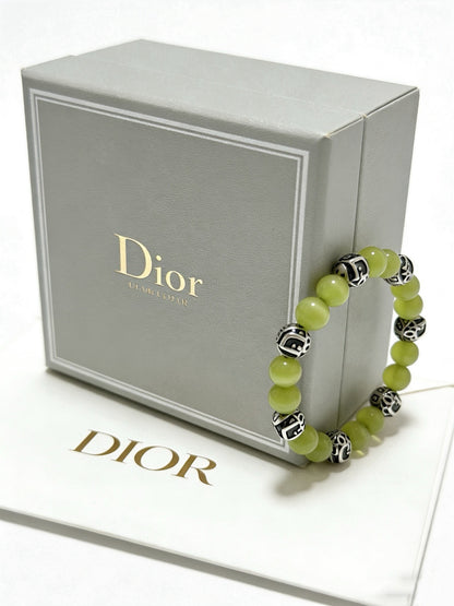 Dior Sterling Silver Vintage-Finish Bracelet
