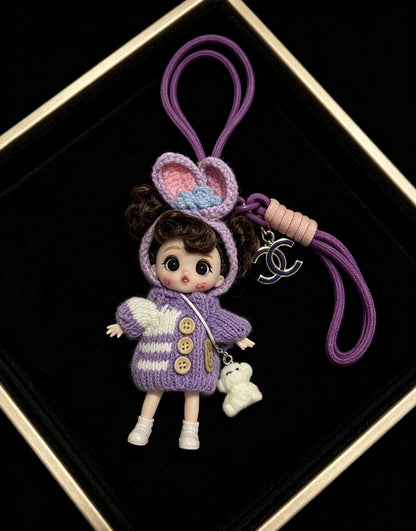 Chanel Vintage-Finish Keychain