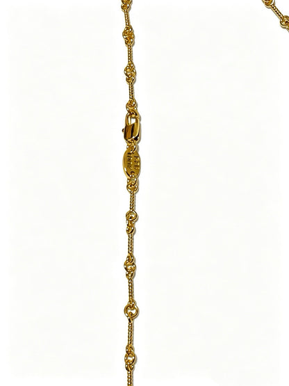 Chrome Hearts Sterling Silver Cross Necklace