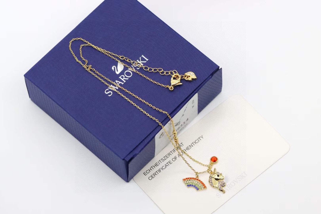 Swarovski Purple Crystal Necklace