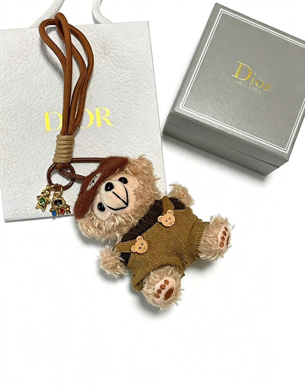 Dior Vintage-Finish Keychain