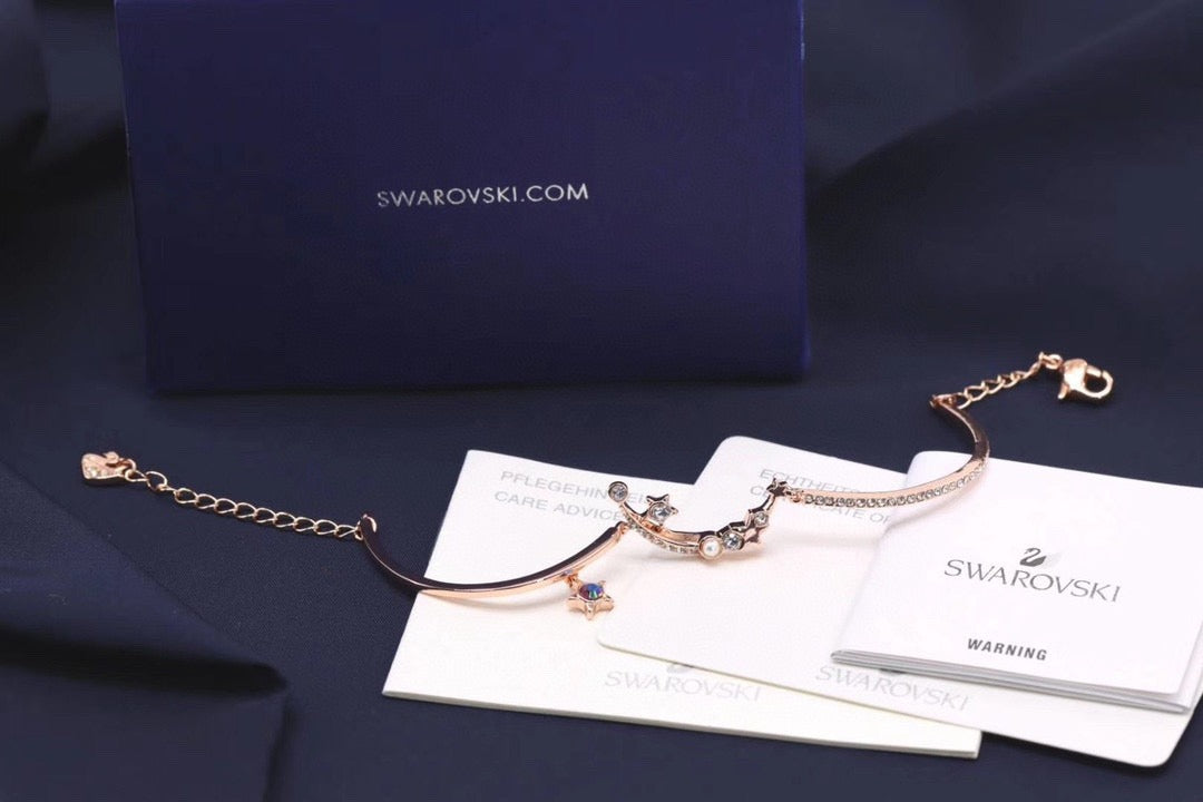 Swarovski Dark Navy Star Bracelet