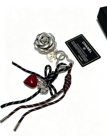 Chanel Vintage-Finish Keychain