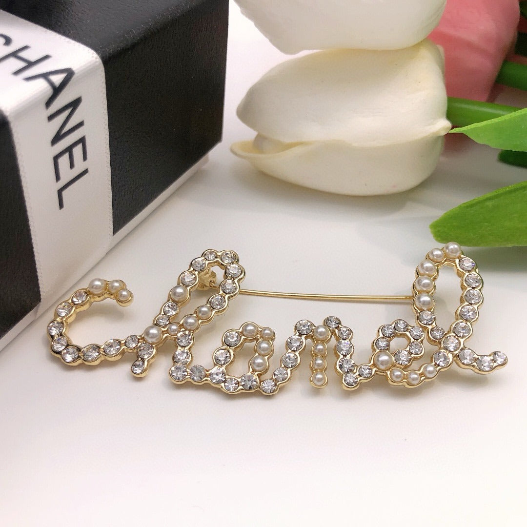 Chanel Pearl Brooch