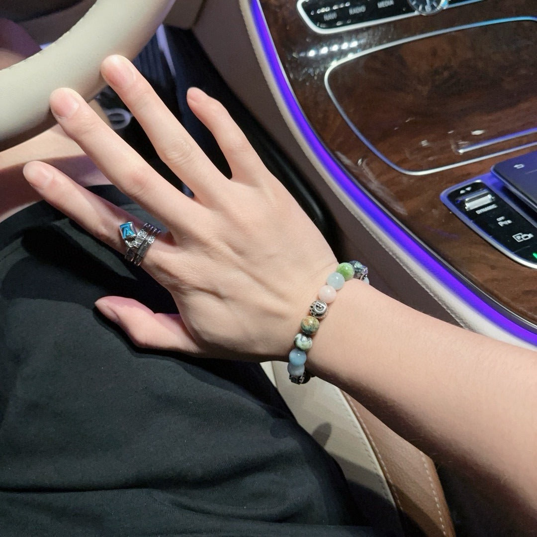 Dior Sterling Silver Vintage-Finish Bracelet