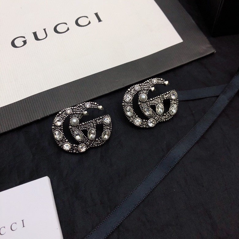 Gucci Logo Earrings