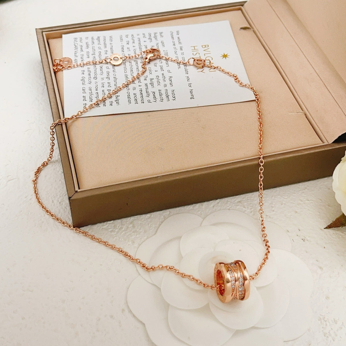 Bvlgari Brass Necklace