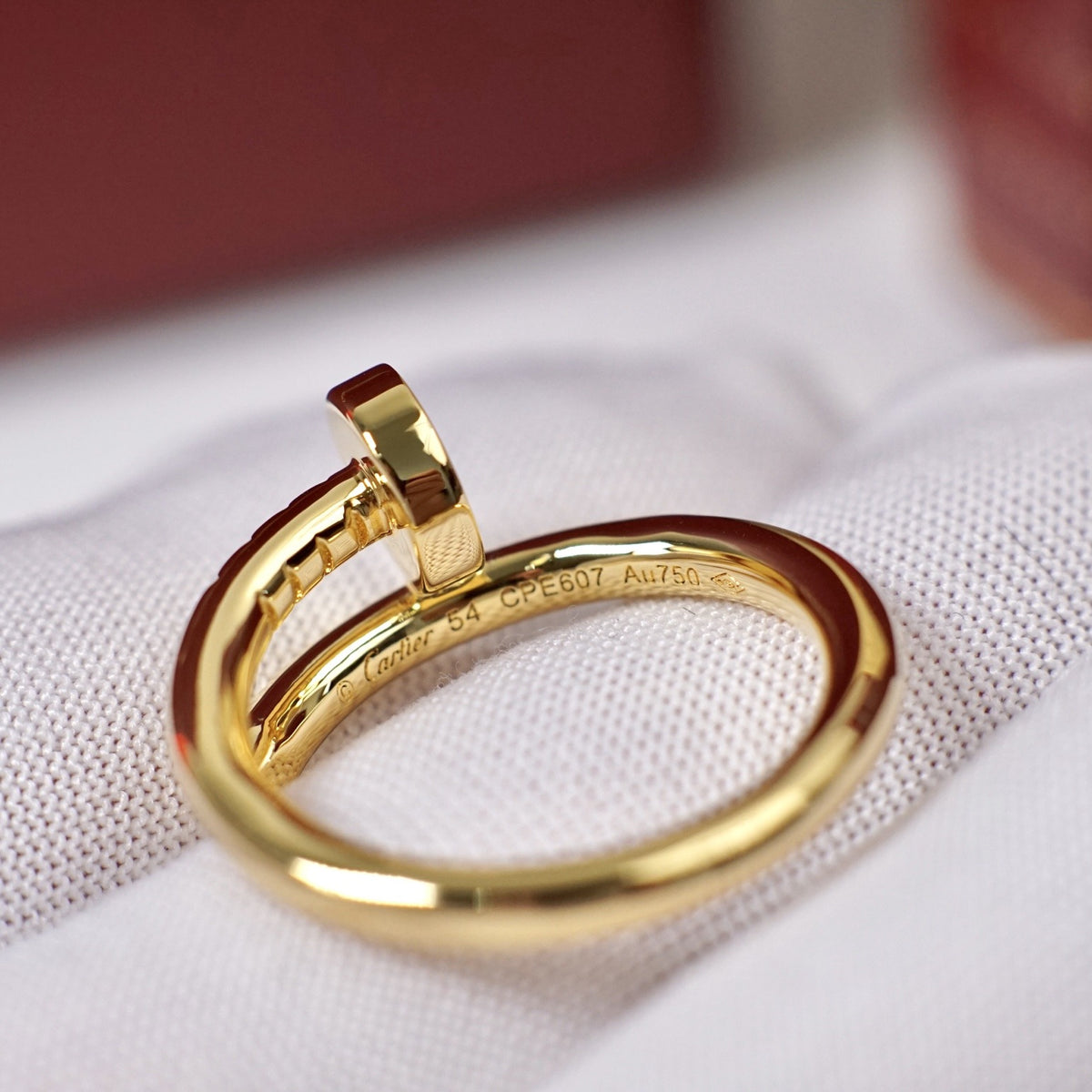 Cartier Silver Juste un Clou Ring