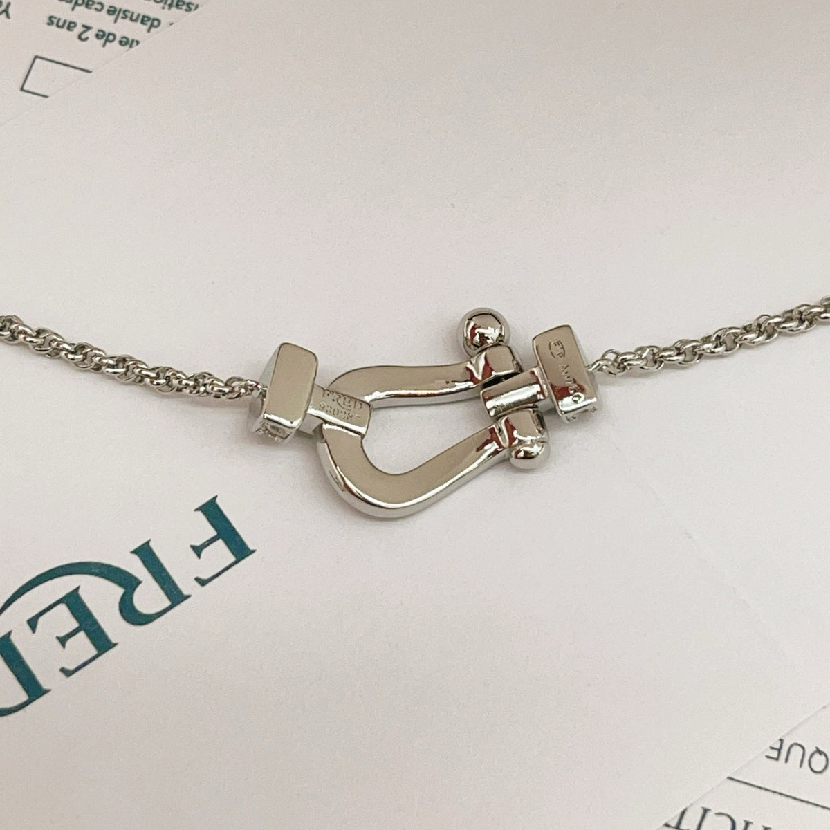 Fred Silver Brass Necklace
