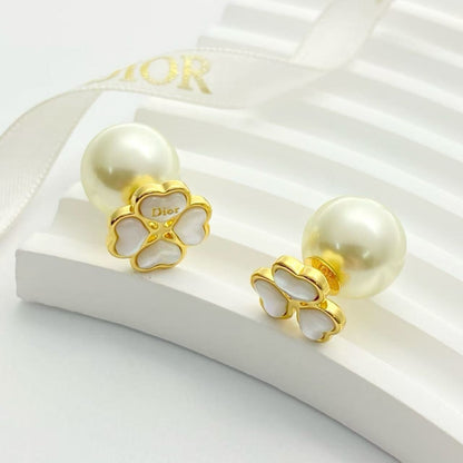 Dior Clover Earrings