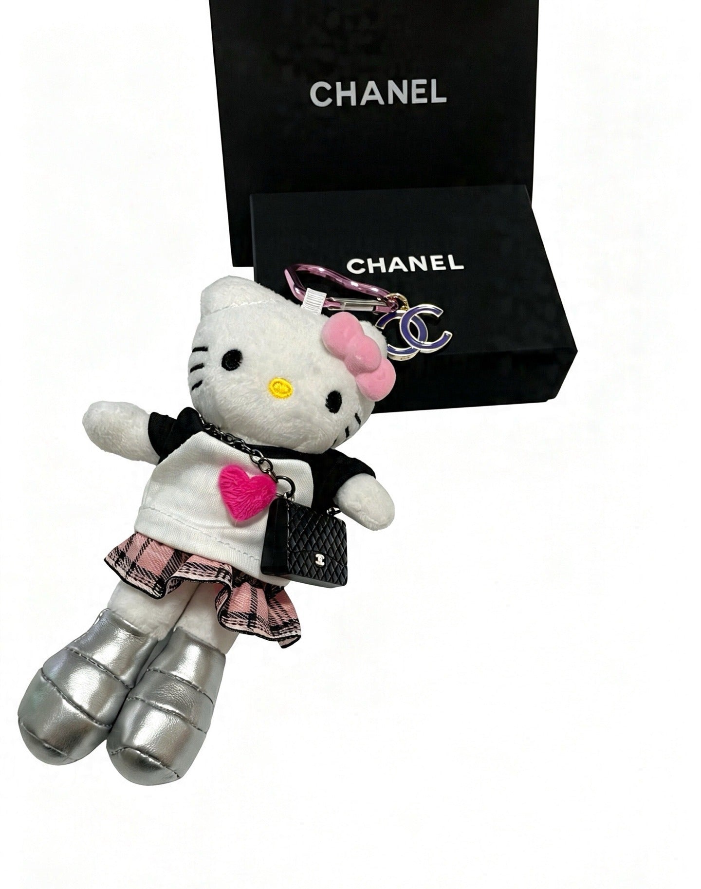 Chanel Vintage-Finish Keychain