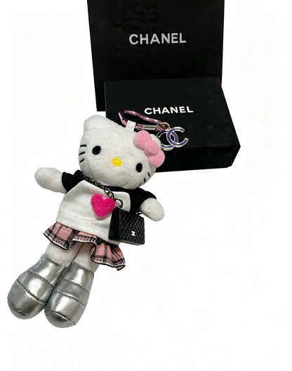 Chanel Vintage-Finish Keychain