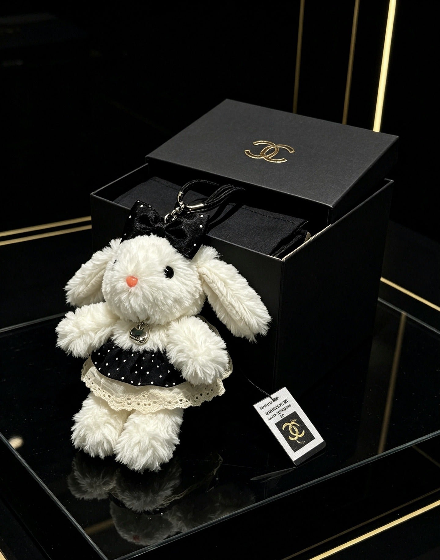 Chanel Vintage-Finish Keychain