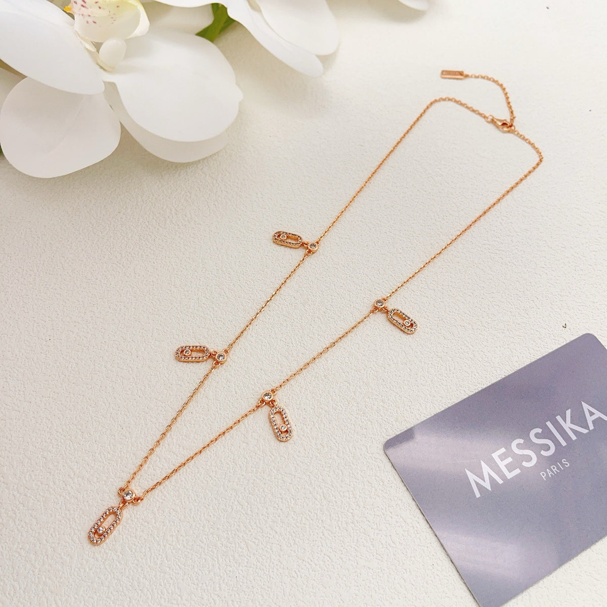 Messika Brass Tassel Necklace