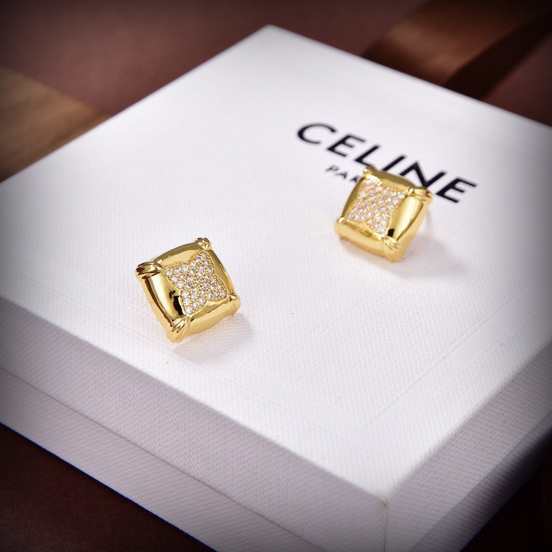 Celine Gold Earrings