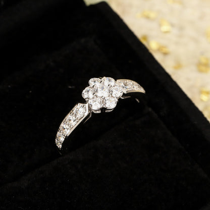 Van Cleef & Arpels Sterling Silver Round Ring