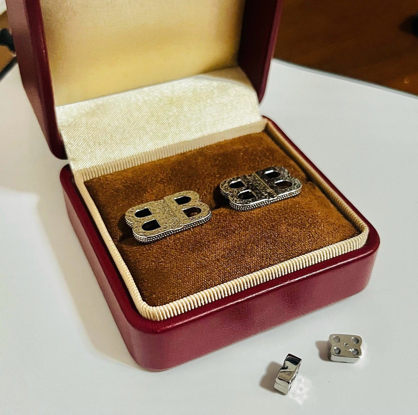 Balenciaga Brass Earrings