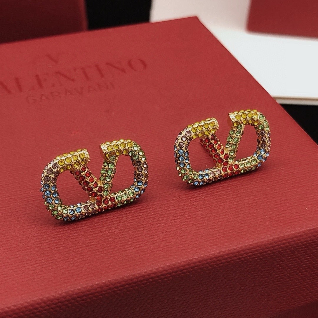 Valentino Brass Earrings