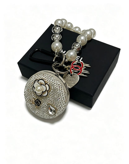 Chanel Vintage-Finish Keychain
