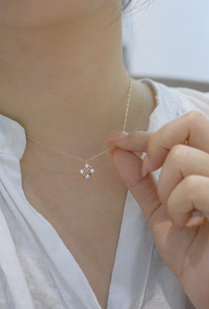 Tiffany & Co. White Brass Necklace