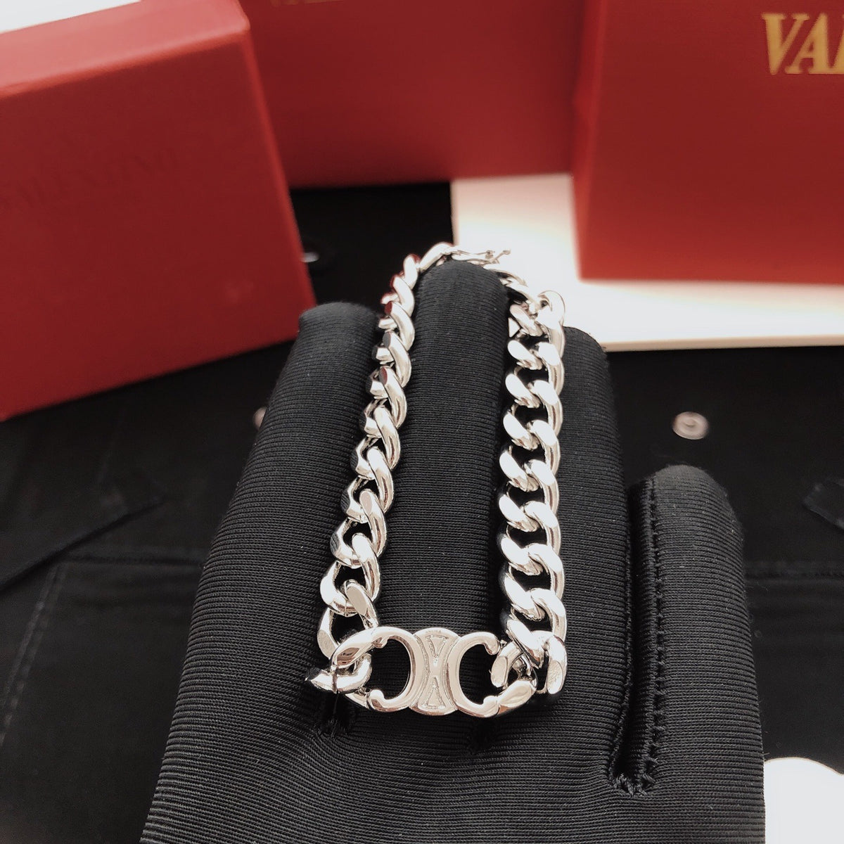 Celine Brass Bracelet
