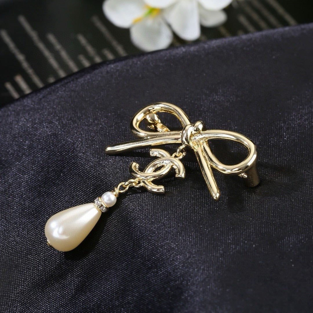 Chanel Bow Brooch
