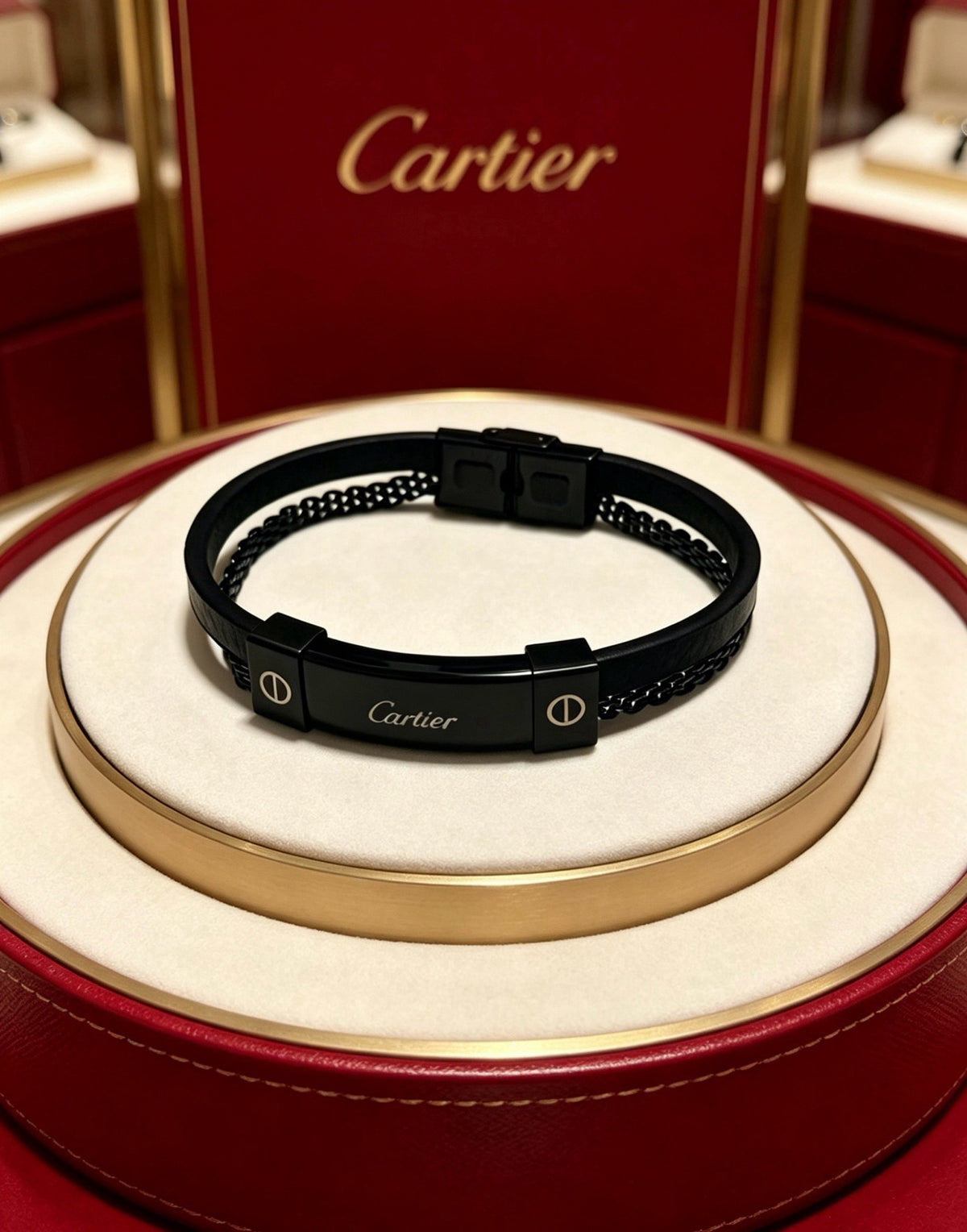 Cartier Leather Bracelet
