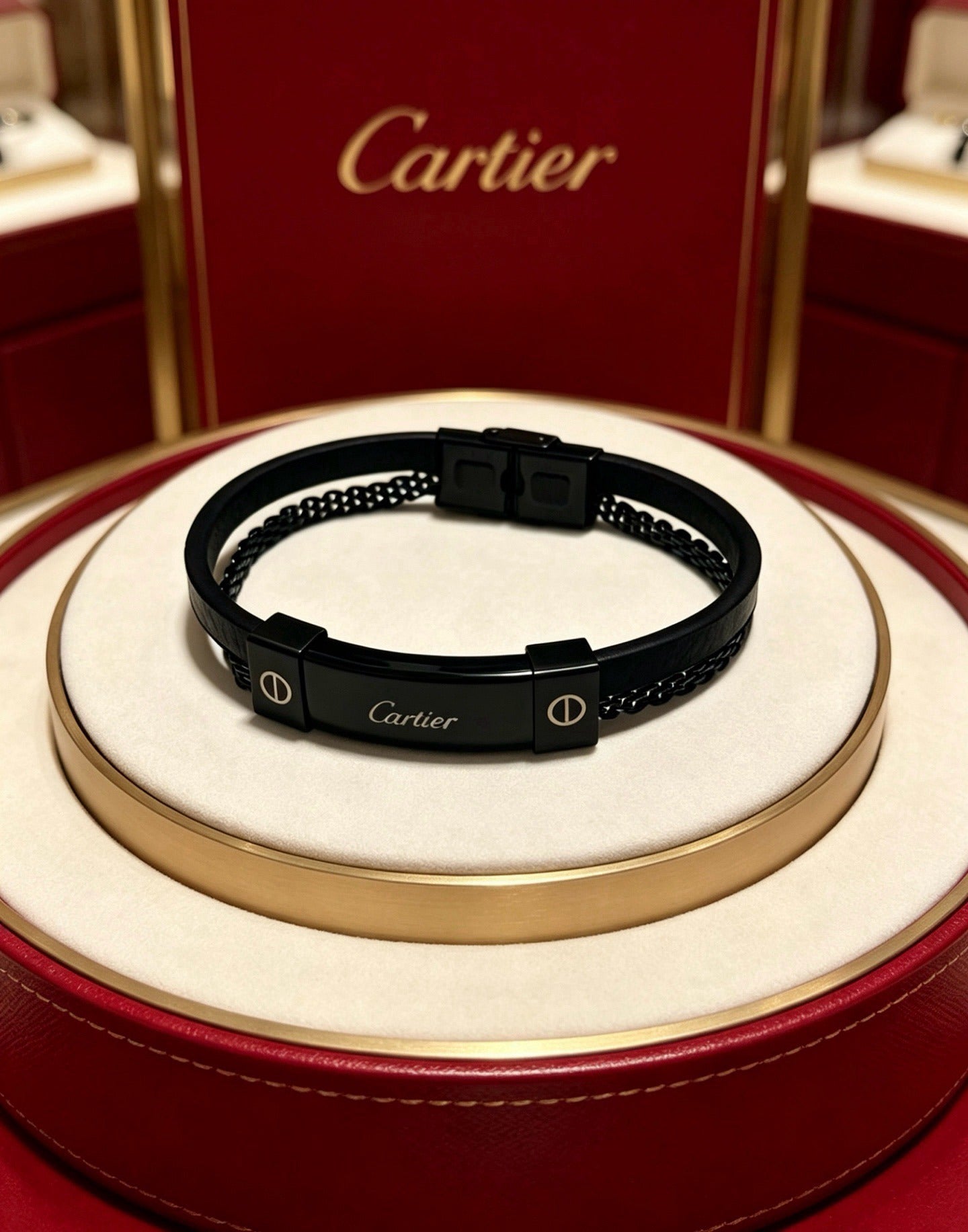 Cartier Leather Bracelet