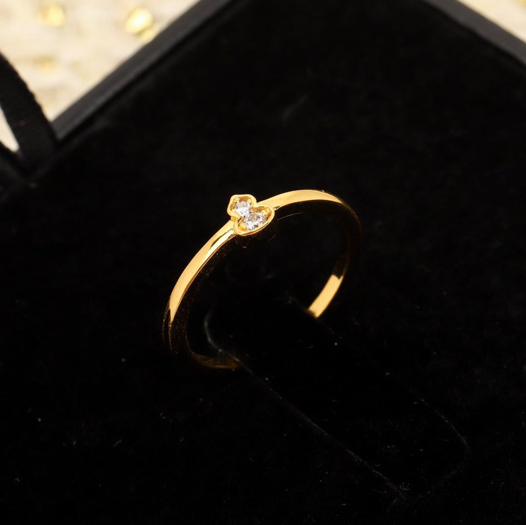 Qeelin Sterling Silver Round Ring