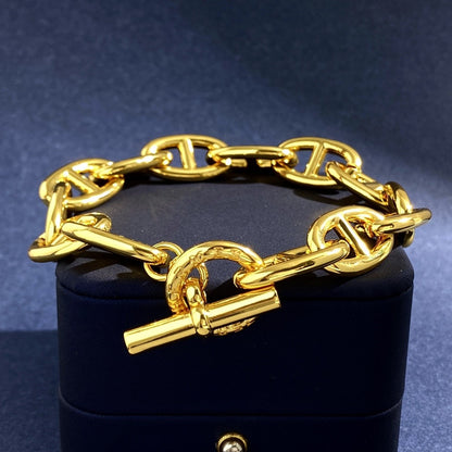 Hermes Brass Bracelet