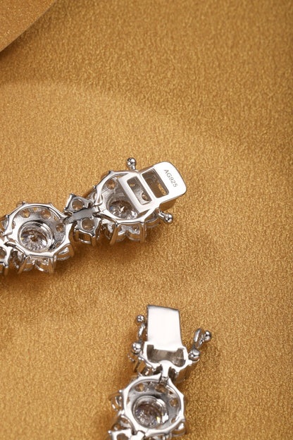 Unbranded Yellow Sterling Silver Floral Bracelet