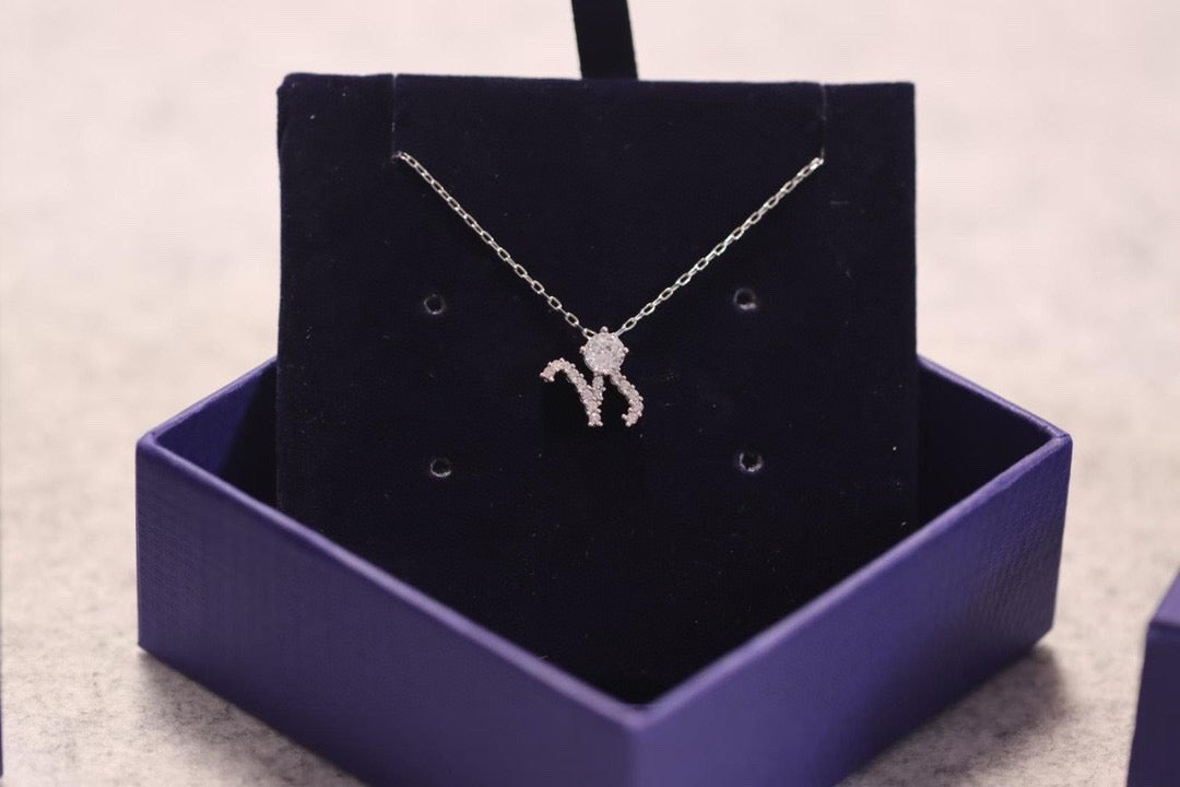Swarovski White Crystal Necklace