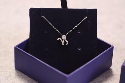 Swarovski White Crystal Necklace
