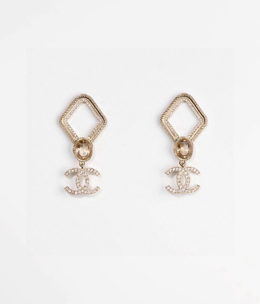 Chanel Brass Earrings