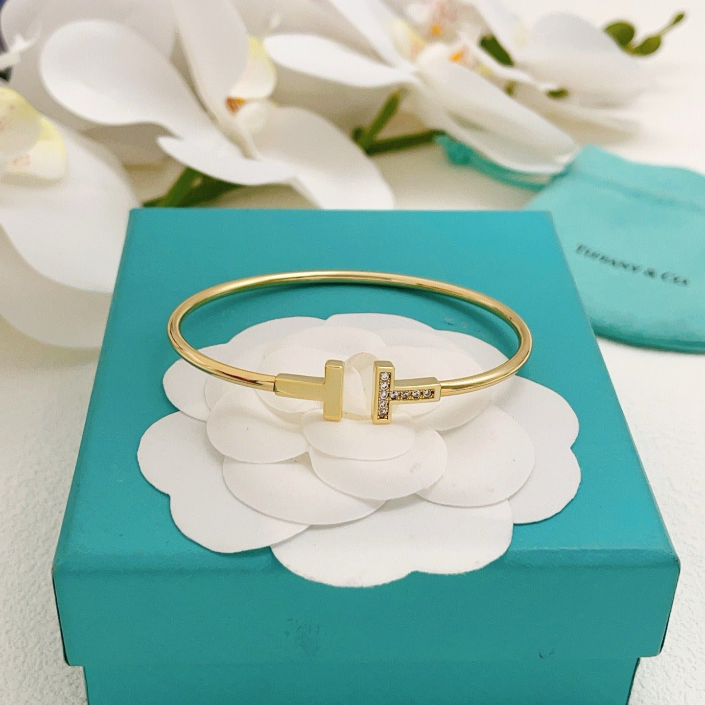 Tiffany & Co. Gold Brass Bracelet