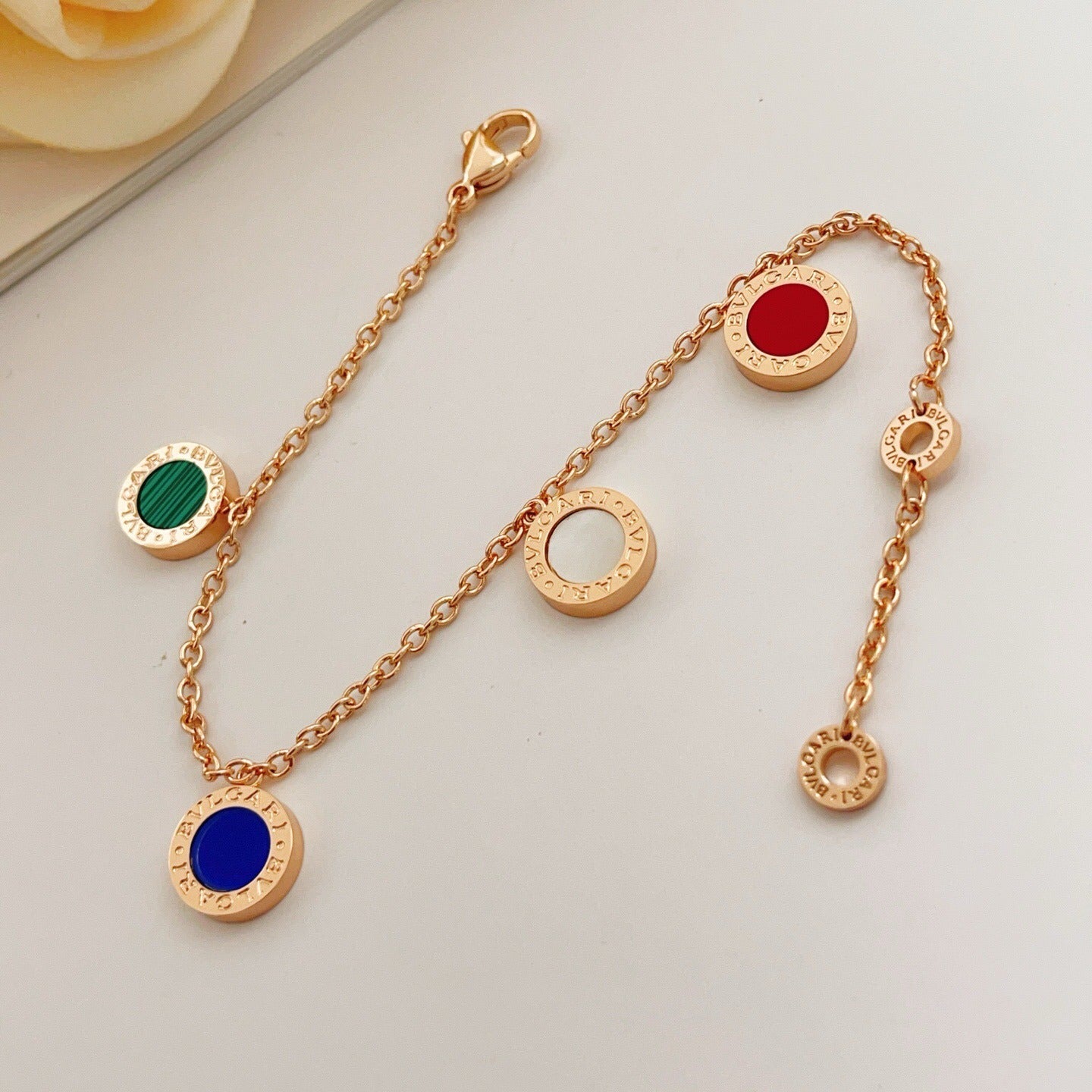 Bvlgari Brass Tassel Bracelet