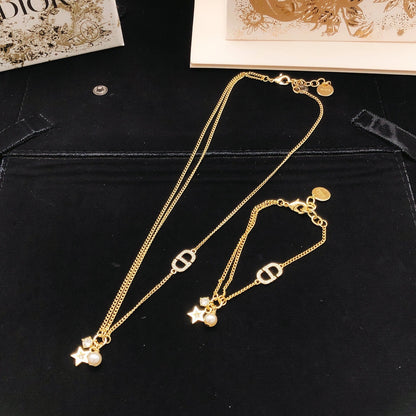 Dior Brass Star Bracelet