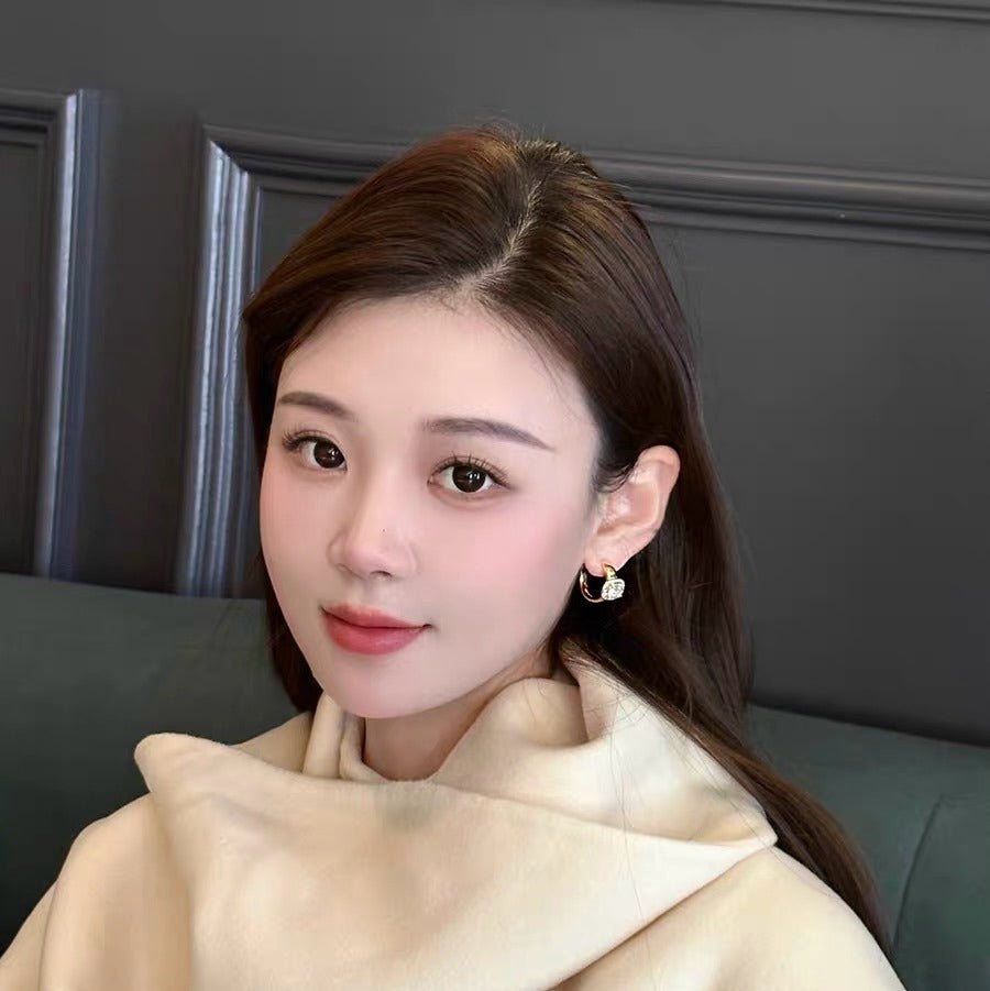 Balenciaga Brass Earrings