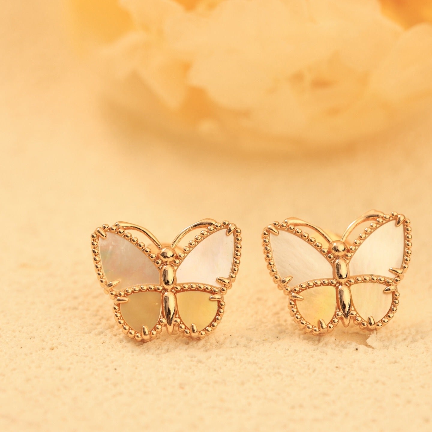 Unbranded Gold Butterfly Earrings
