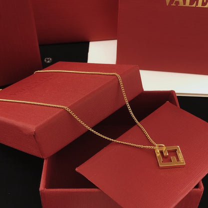 Fendi Brass Necklace