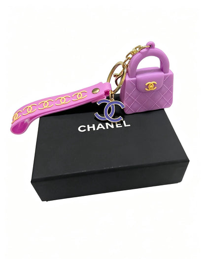 Chanel Vintage-Finish Keychain