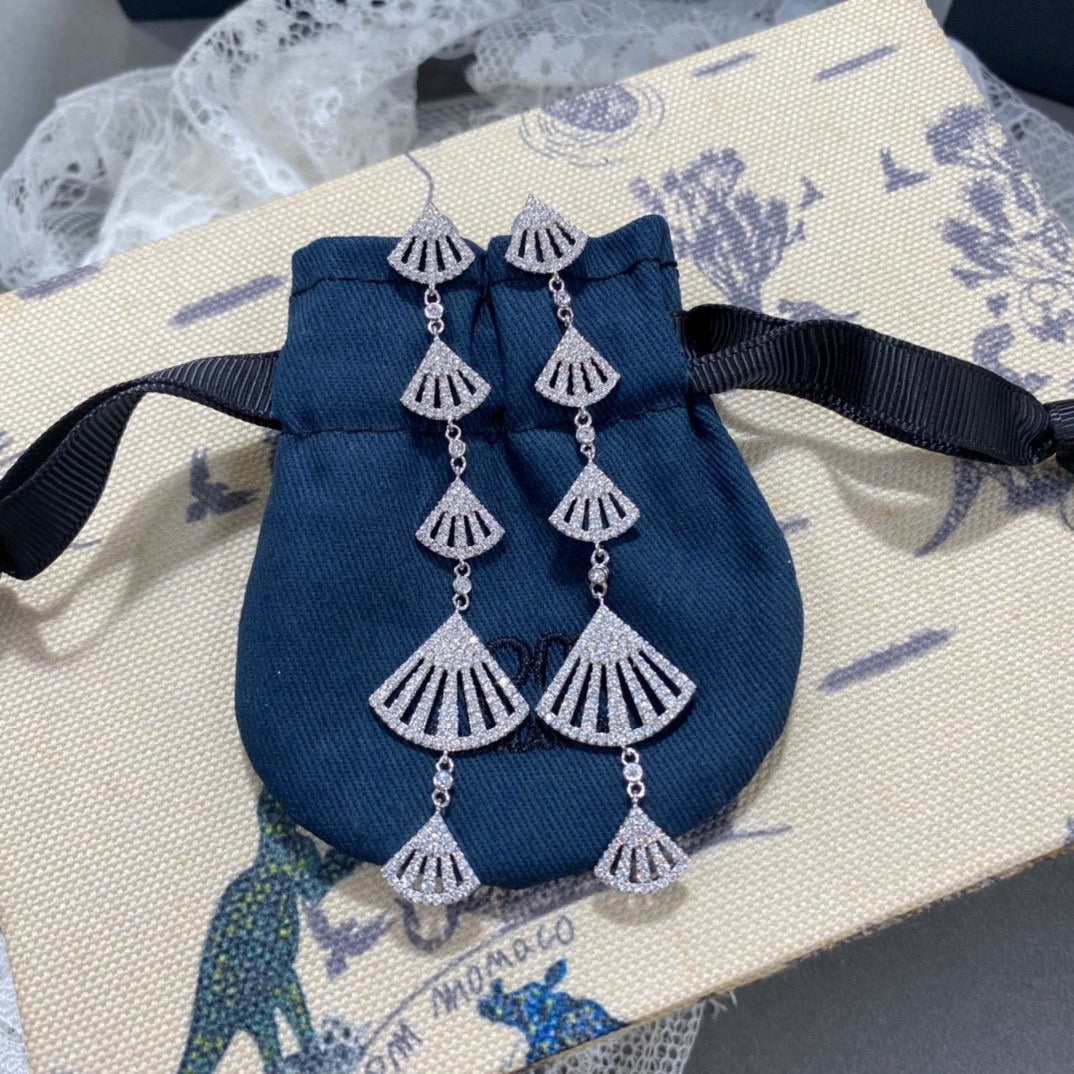 APM Monaco White Earrings